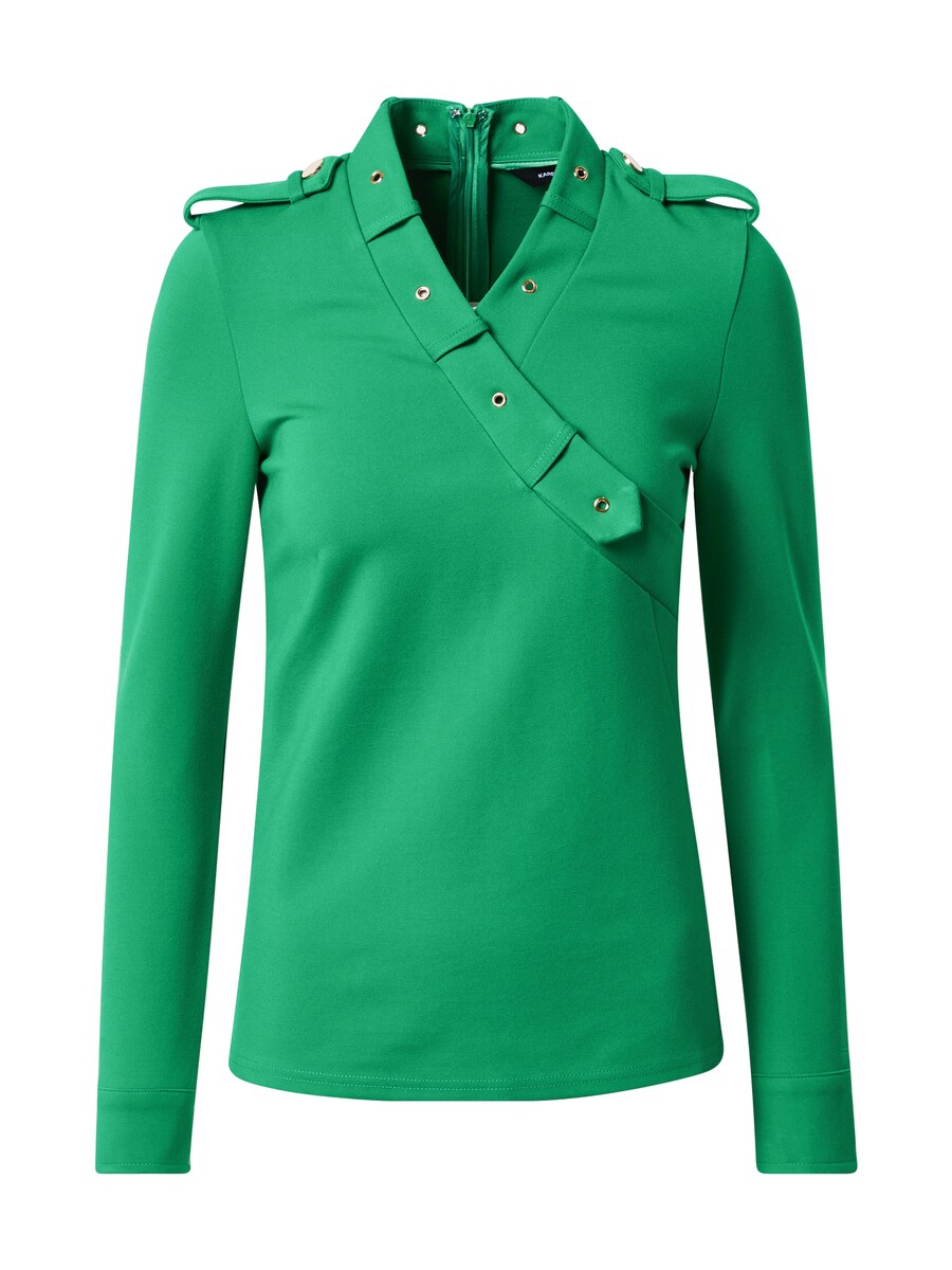 

Лонгслив Karen Millen Shirt, зеленый