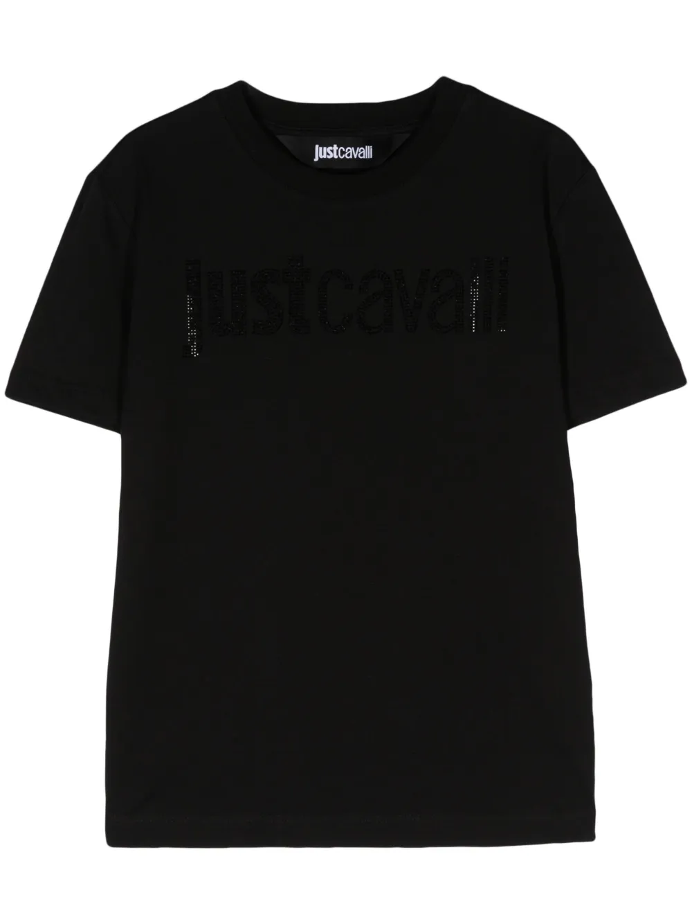 

Футболка со стразами Just Cavalli, черный