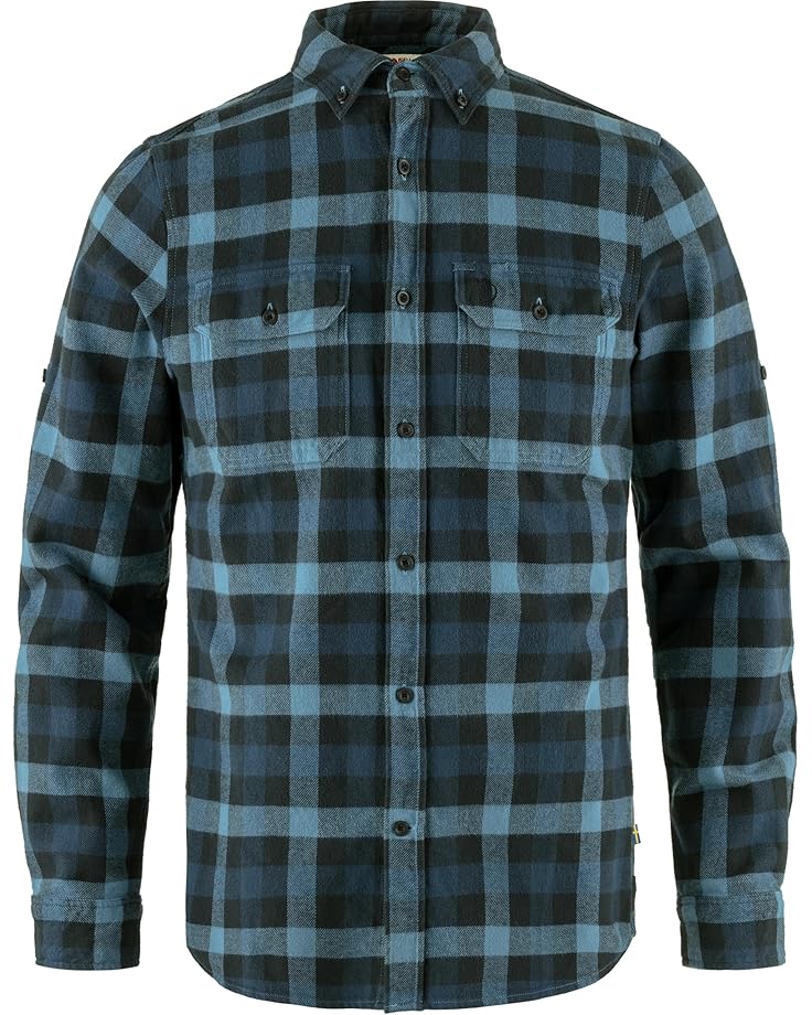 

Рубашка Fjällräven Skog Shirt, цвет Indigo Blue/Dark Navy