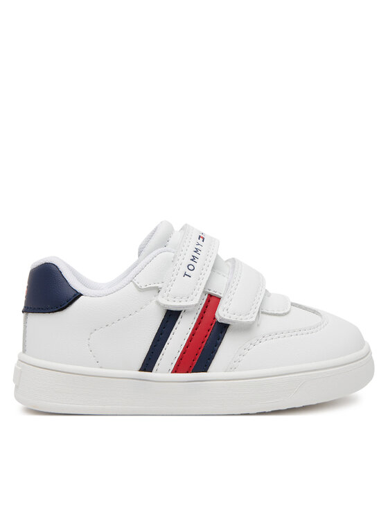 

Кроссовки Stripes Low Cut Velcro Sneaker T1X9-33839-1355 M Tommy Hilfiger, белый