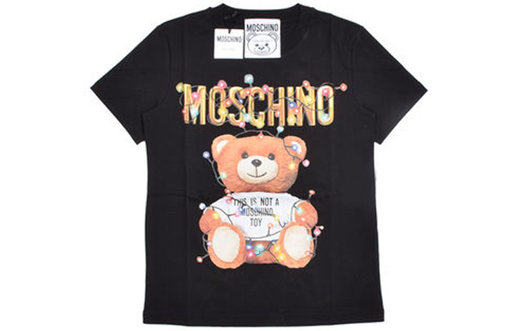 

MOSCHINO Футболка Regular женская Black