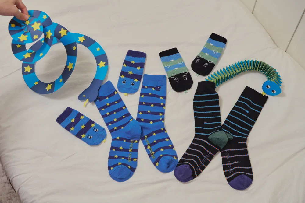 Детские носки Baby Heart Snake от Socks Appeal — фото 2