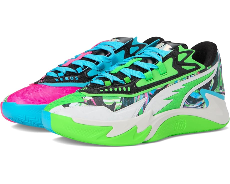 

Кроссовки PUMA Scoot Zeros II Basketball Shoes, цвет Bright Aqua/Feather Gray