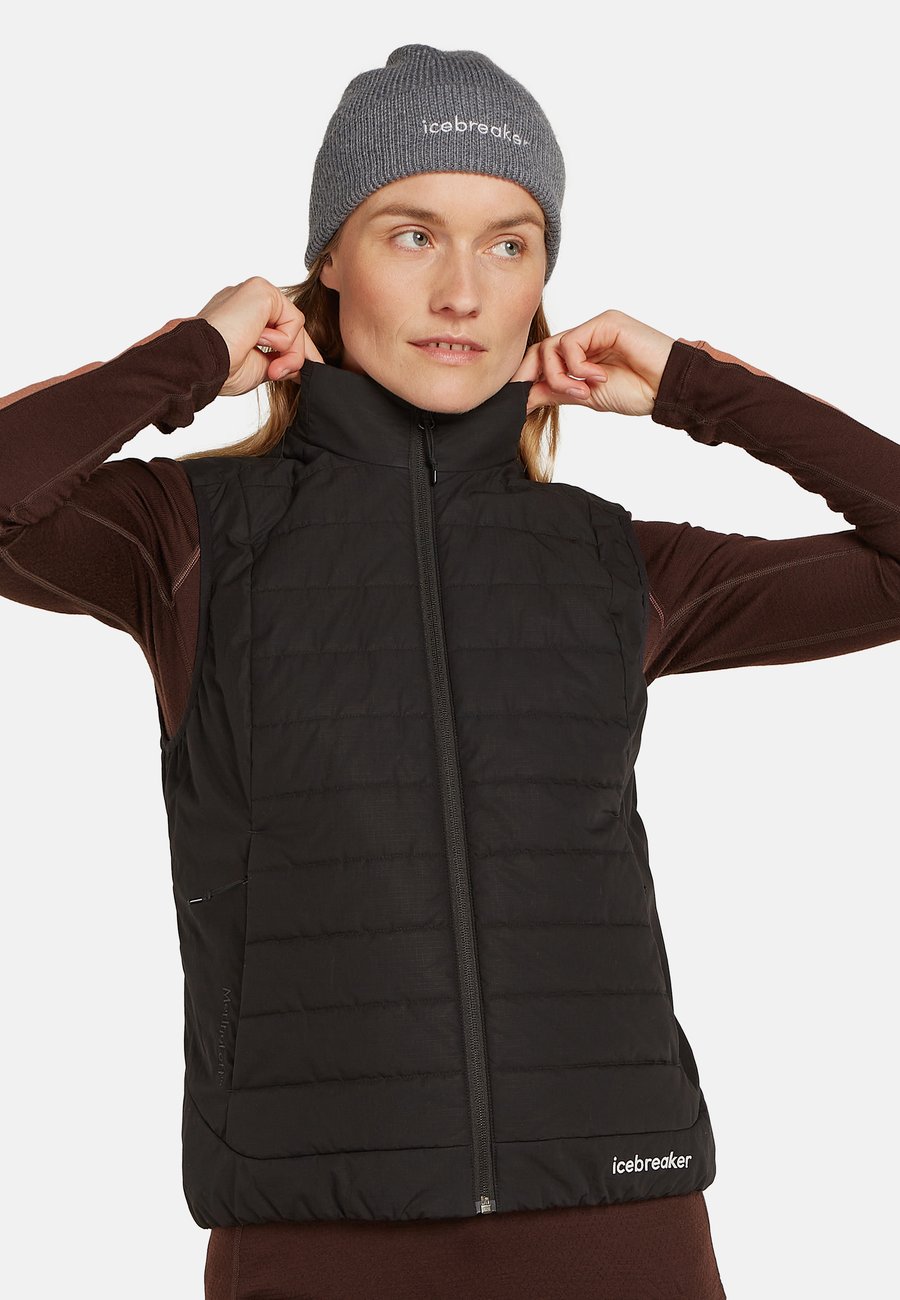 

Шапка icebreaker Beanie, Gritstone Hthr/Light Grey