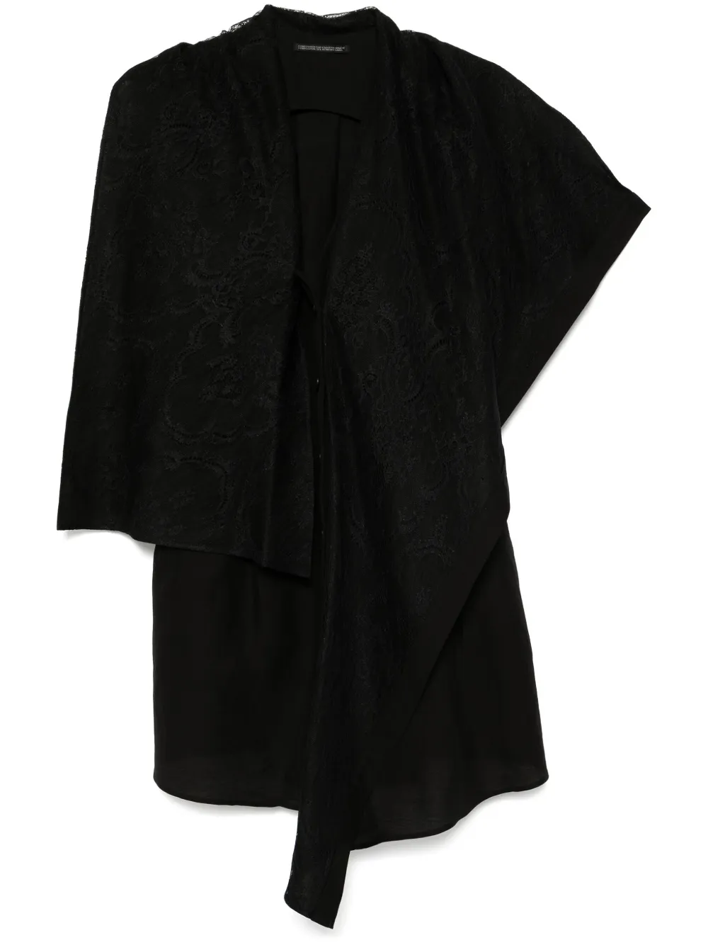 

Рубашка на пуговицах Yohji Yamamoto, черный