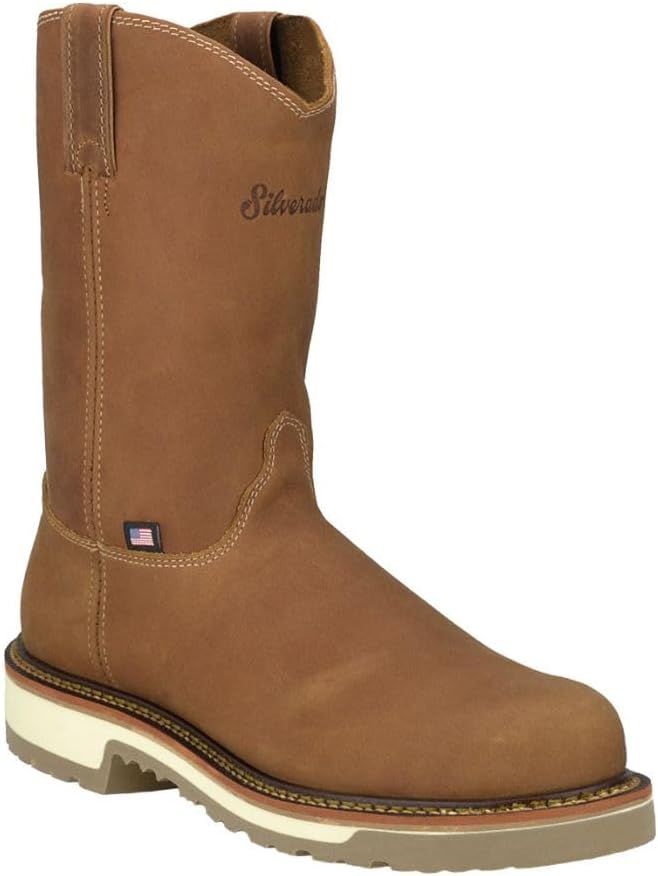

Мужские сапоги Silverado Western с мягким носком на шнуровке - 7704, Tan