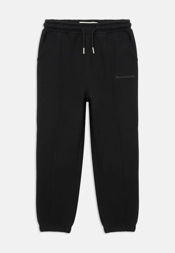 Свободные спортивные брюки унисекс с декоративными складками Calvin Klein Jeans, Black