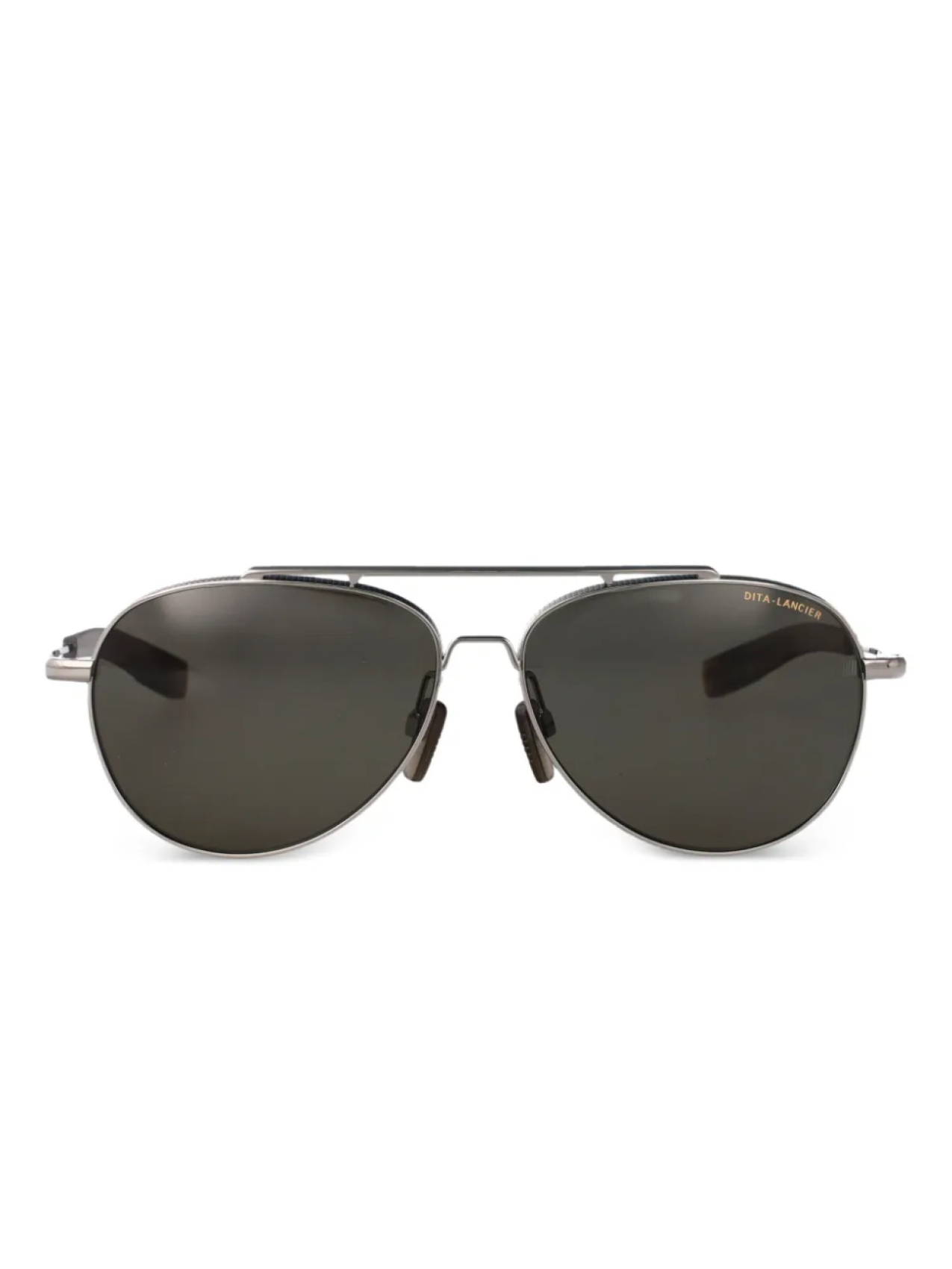 

Солнцезащитные очки в оправе «пилот» Dita Eyewear, серебряный