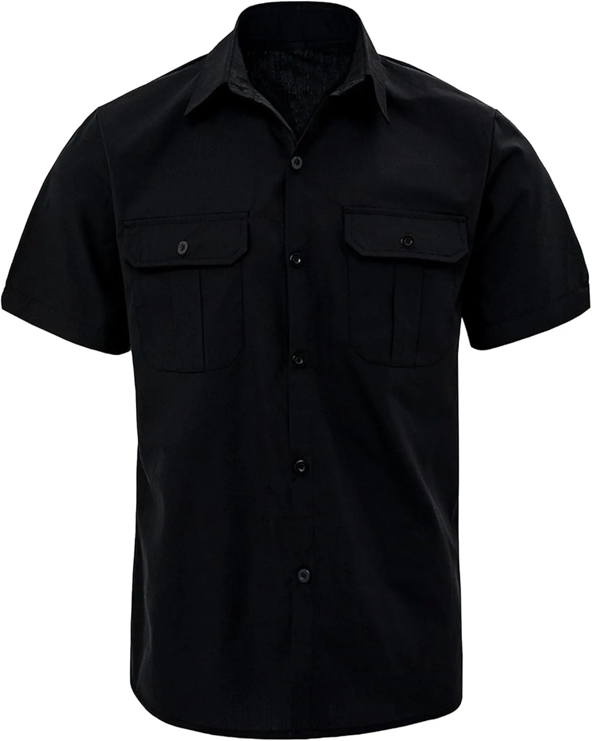 

Мужская рубашка с двумя накладными карманами VgueElegc