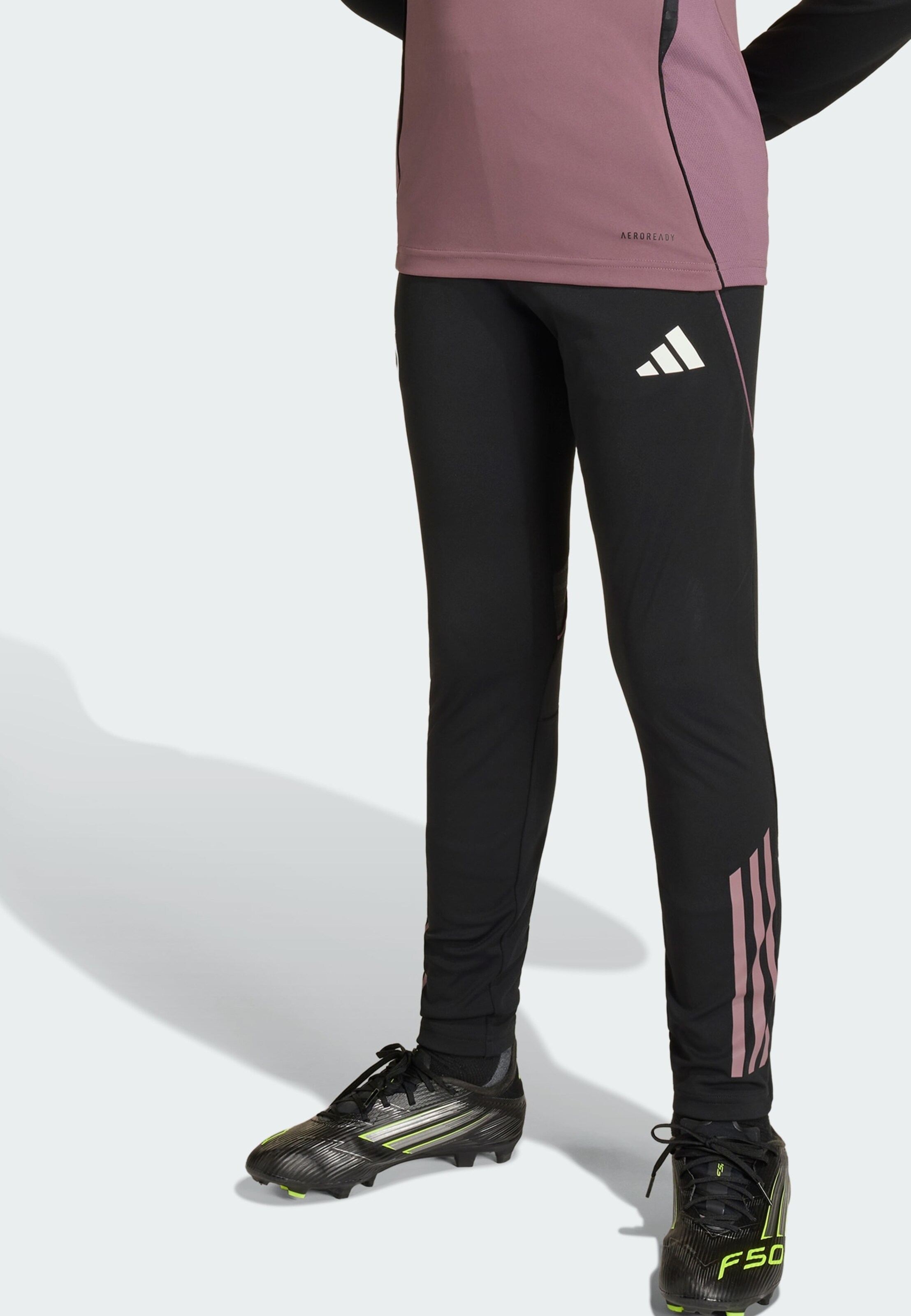 Adidas Performance Узкие спортивные штаны 'Real Madrid Tiro 25 Competition' в черном цвете — фото 2