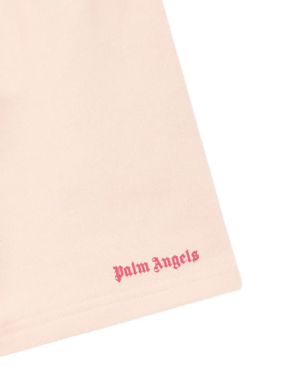 Спортивные шорты с логотипом Palm Angels Kids, розовый — фото 3