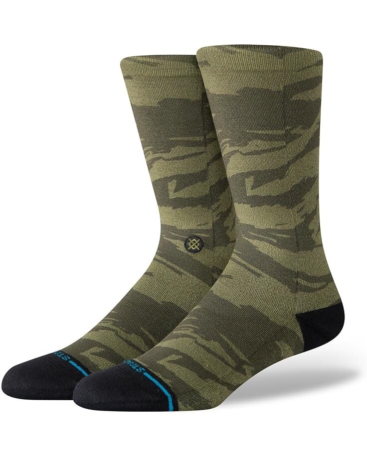 

Носки Unisex Stance Camoblend Crew, цвет Dark Green
