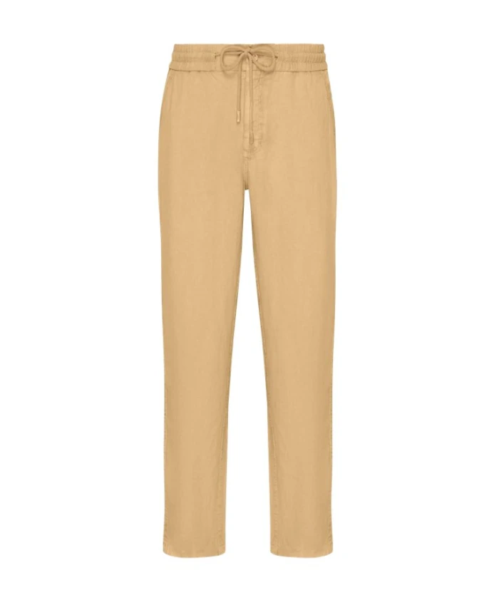 

Льняные брюки, стандартного кроя. Vilebrequin, коричневый