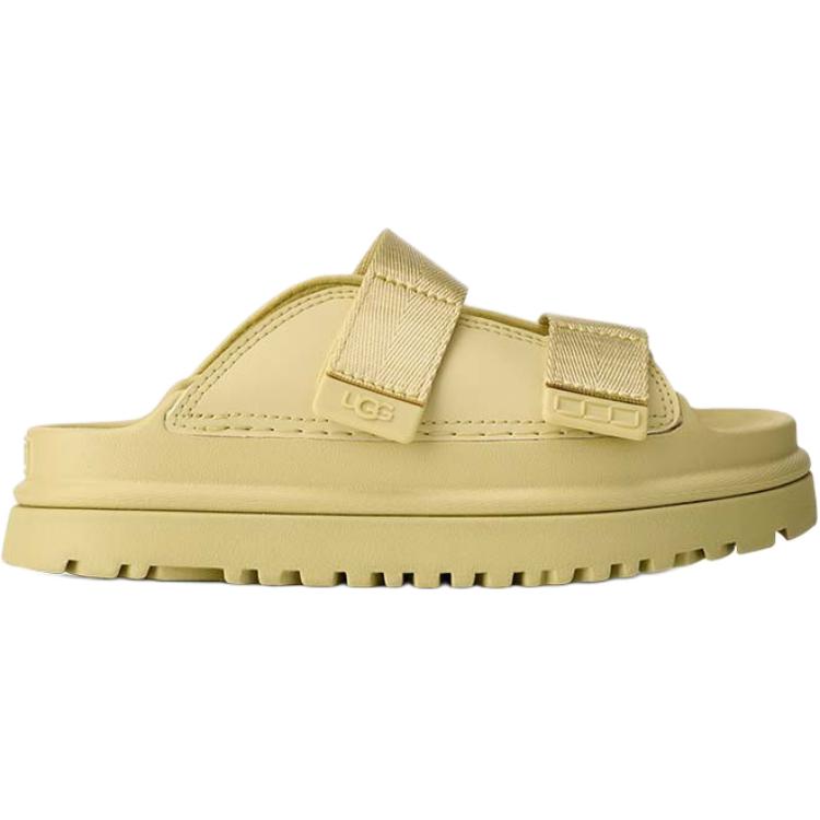 UGG Детские домашние тапочки GoldenGlow EVA противоскользящие износостойкие light gold — фото 3