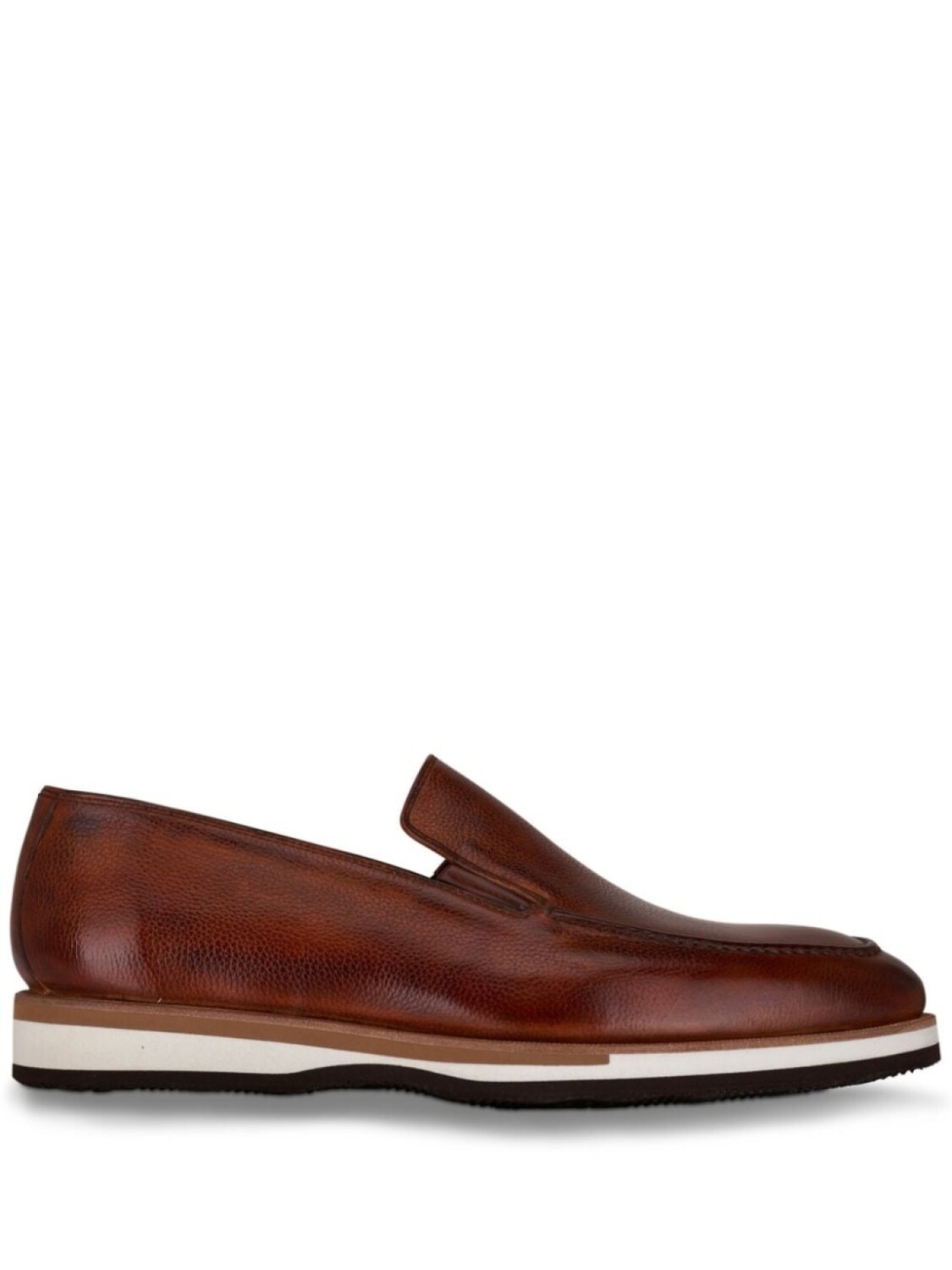 

Bontoni кожаные лоферы, коричневый