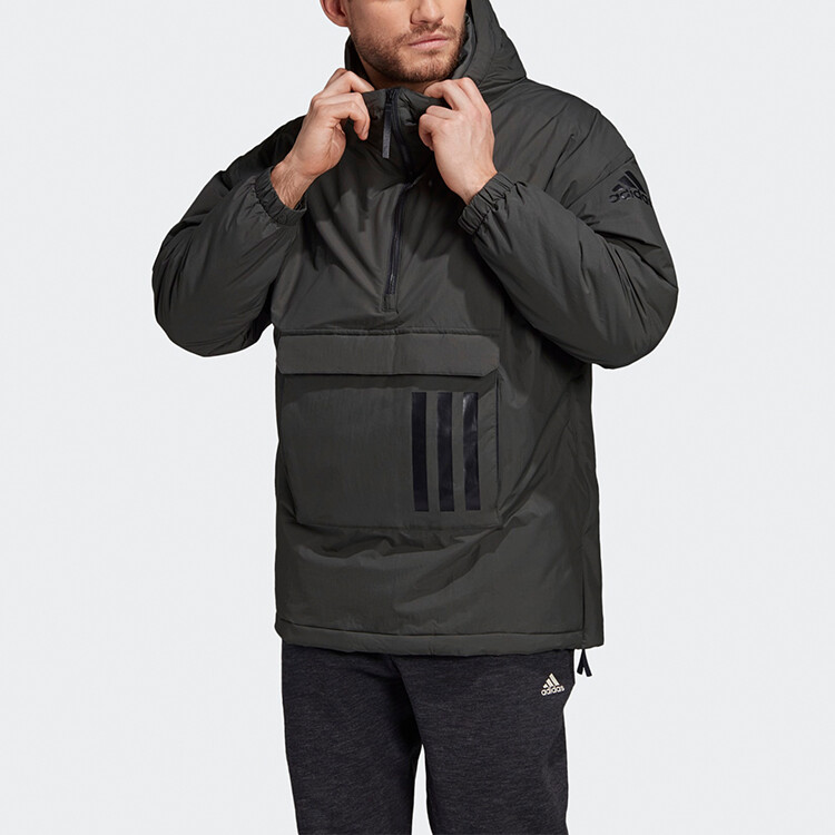 Стеганая куртка мужская Legend Earth Adidas, цвет Legend Earth — фото 4
