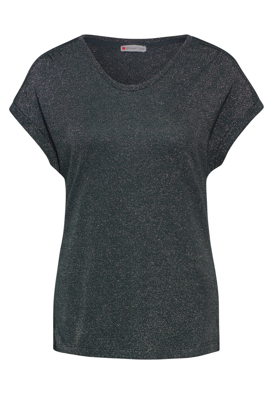 

Футболка STREET ONE Shirt, цвет anthracite/mottled grey