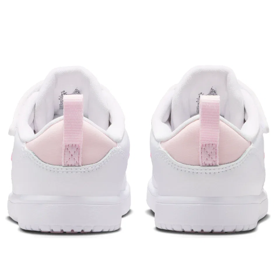 Кроссовки Air Jordan Court Connect Low 'White Pink Foam' IQ6046-101, белый — фото 4
