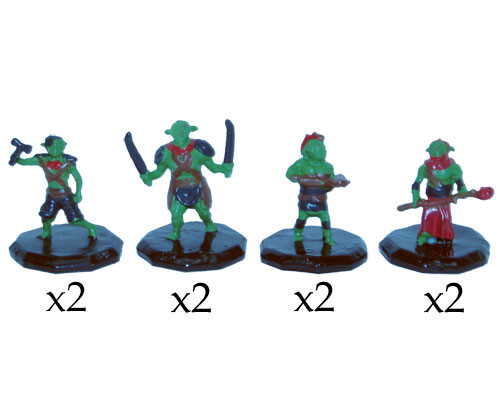 

Миниатюра Monster Binder Monster Adventure Minis: Painted - Goblins (8)
