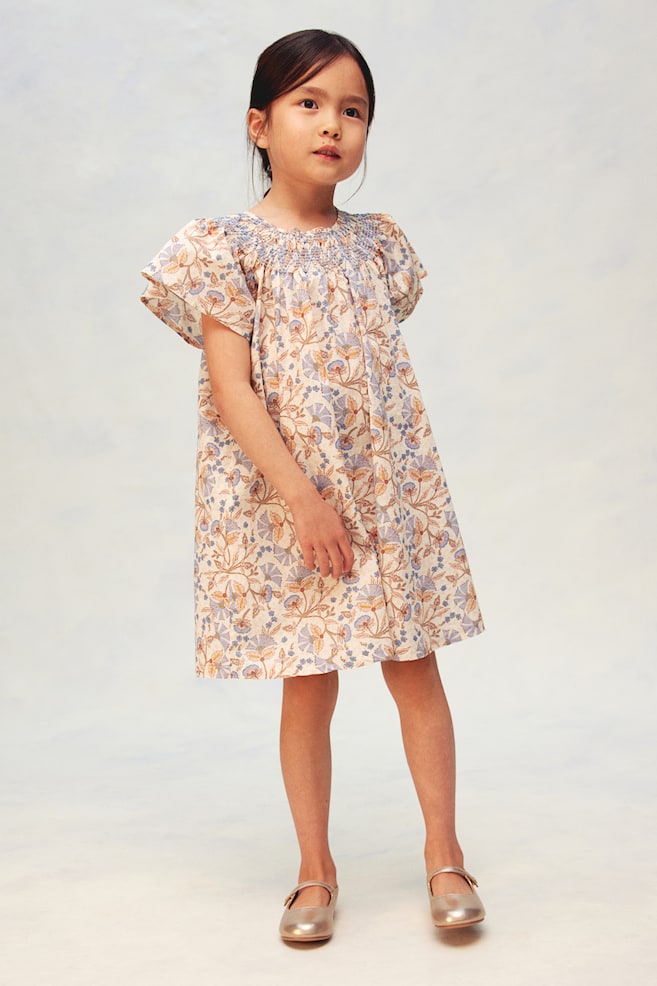 

Платье из хлопкового поплина H&M, мультиколор