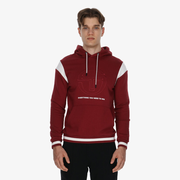 

Толстовка с капюшоном Sergio Tacchini, красный