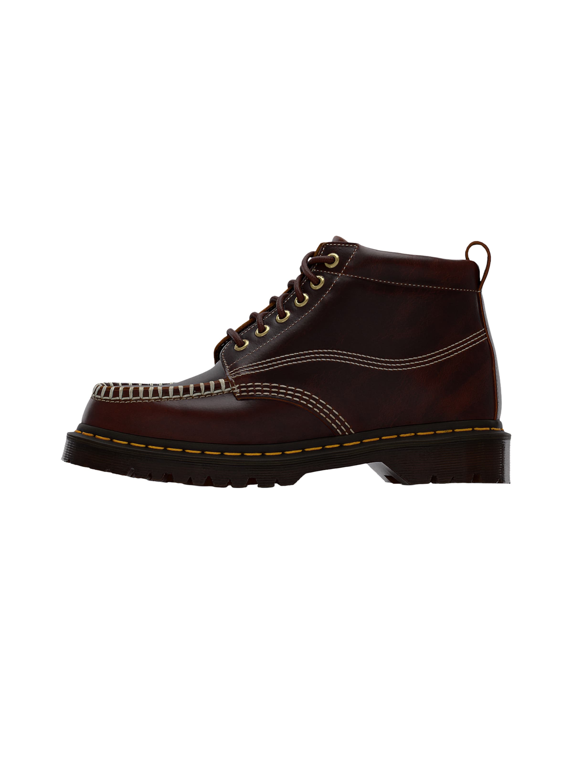 

Dr. Martens Ботинки 'Lowell' на шнуровке в коричневом цвете