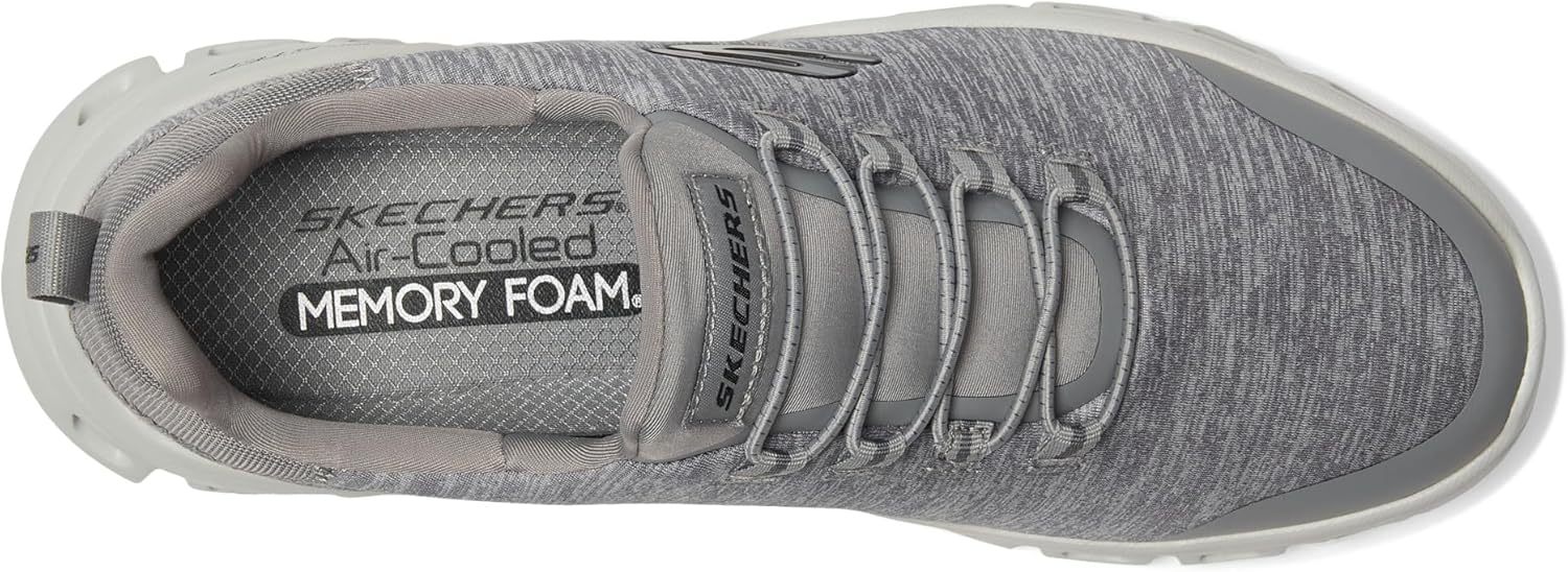 Мужские кроссовки Skechers Glide-Step RYLA, серый — фото 2