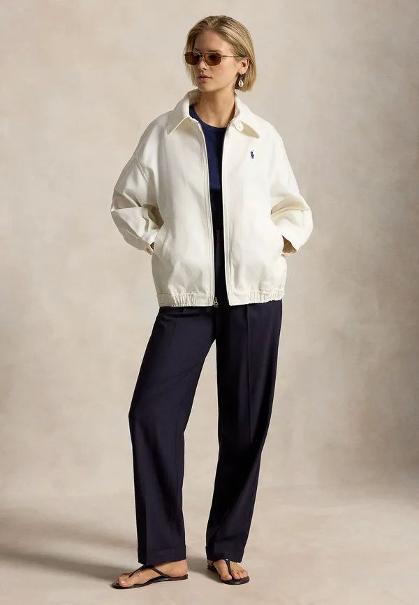 Двусторонняя хлопковая куртка, летняя куртка Polo Ralph Lauren, Trophy Cream — фото 2