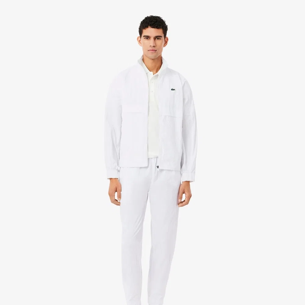 Мужской белый спортивный костюм Novak Djokovic от Lacoste