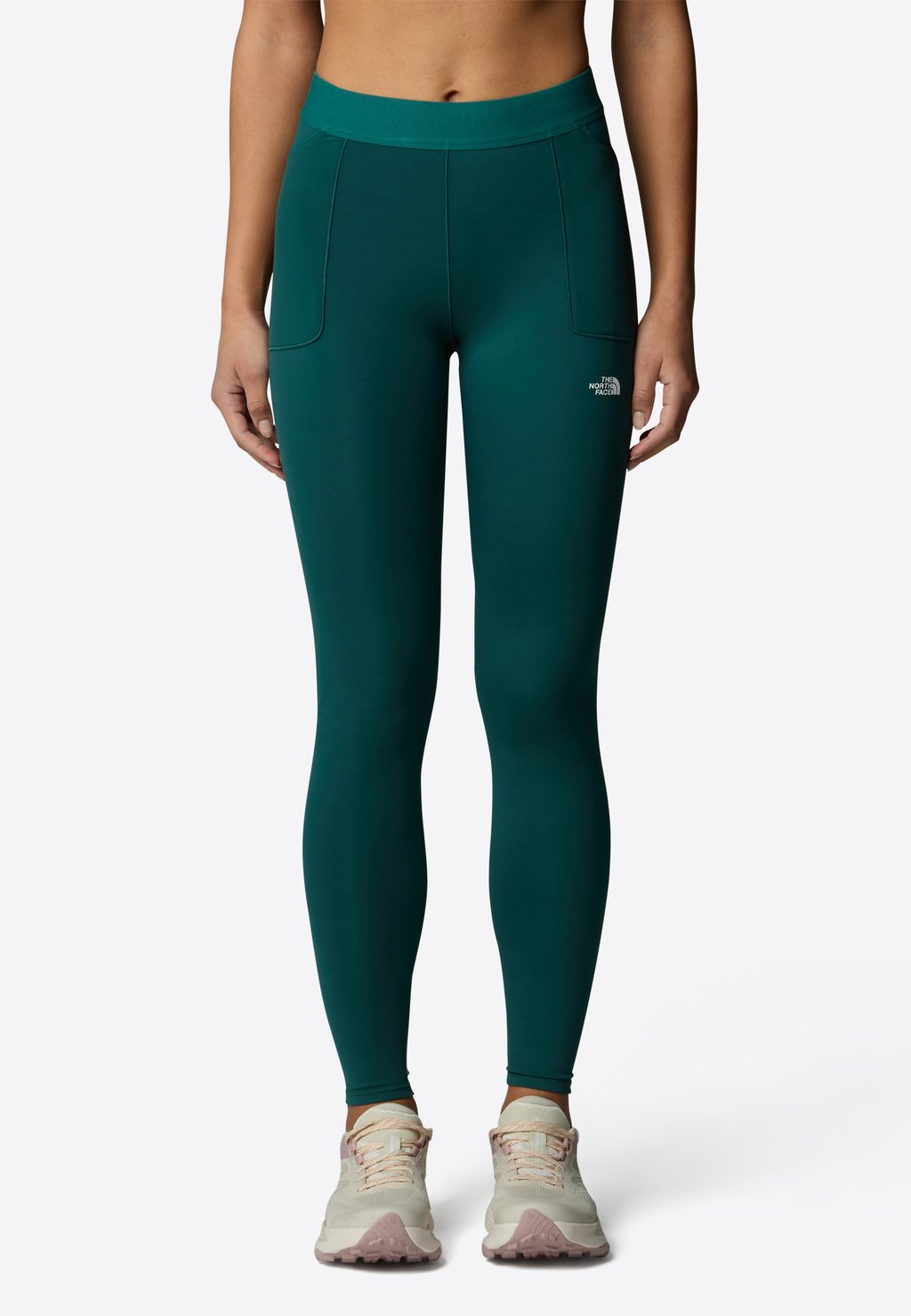 

Леггинсы REFINA LEGGING The North Face, темно-зеленый