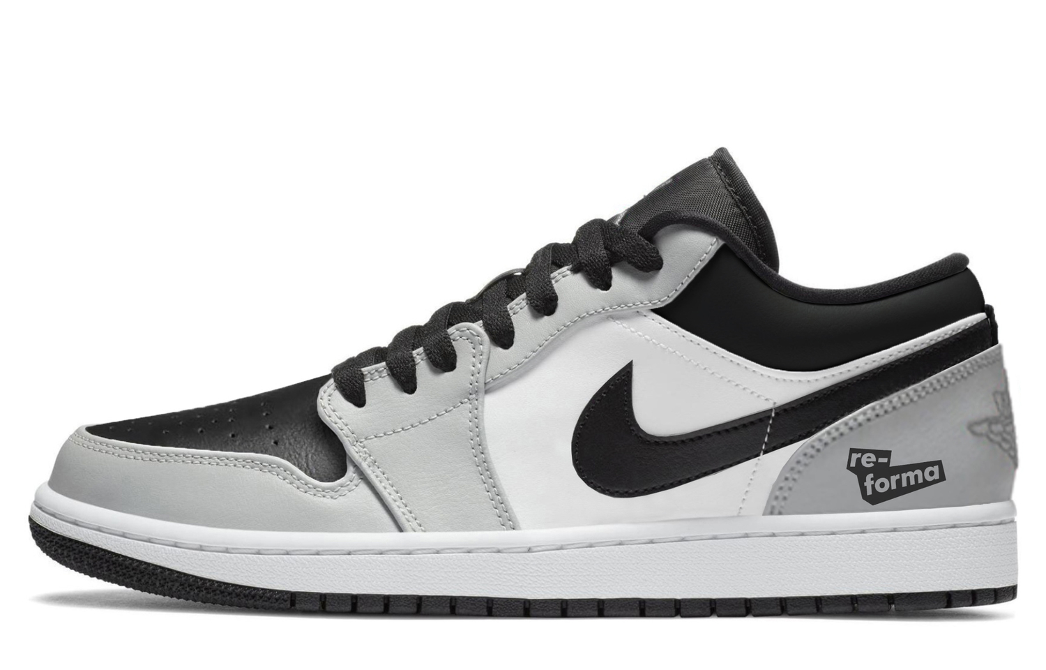 Jordan Кроссовки Air 1 Lightweight Low top Vintage для мужчин, цвет Shadow Gray — фото 3