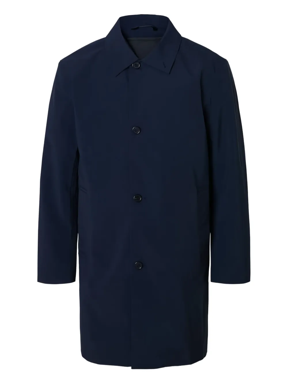 

Пальто с застежкой на пуговицы и отложным воротником Selected Femme, синий