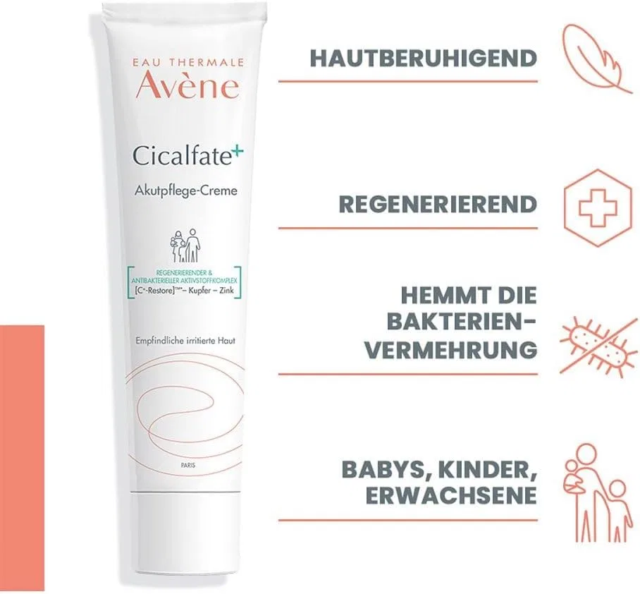 Крем для лица Avene — Для интенсивного ухода Cicalfate+ ‎, 40 мл — фото 2