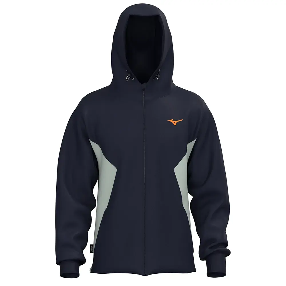 

Толстовка Mizuno Athletics full zip, синий