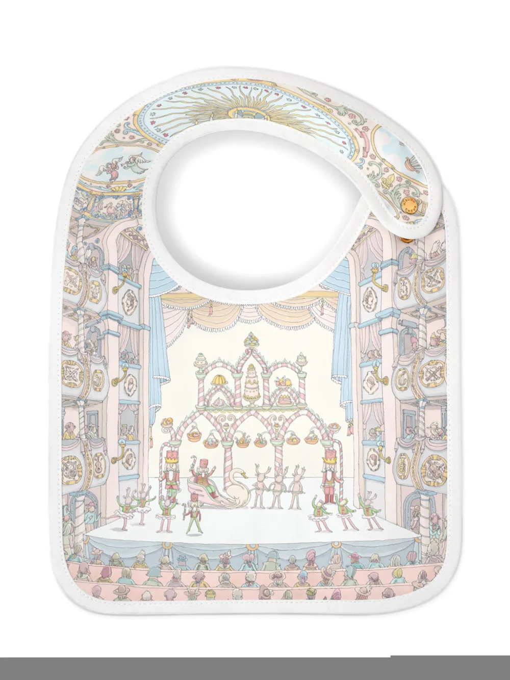 

Нагрудник Nutcracker Atelier Choux, белый