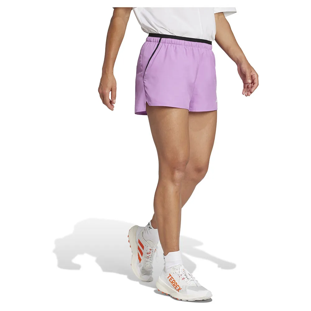 Шорты adidas Terrex Multi Light 5´´, фиолетовый — фото 3