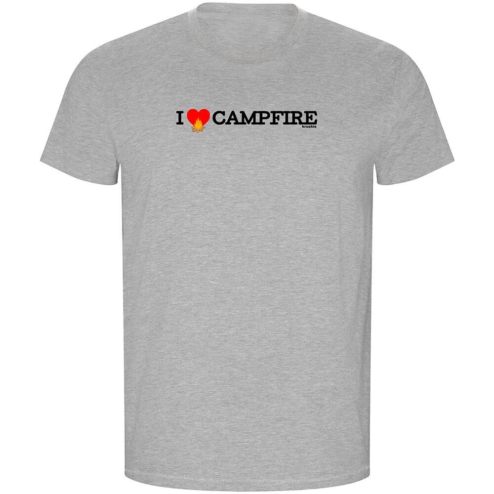 

Футболка Kruskis I Love Campfire ECO, серый