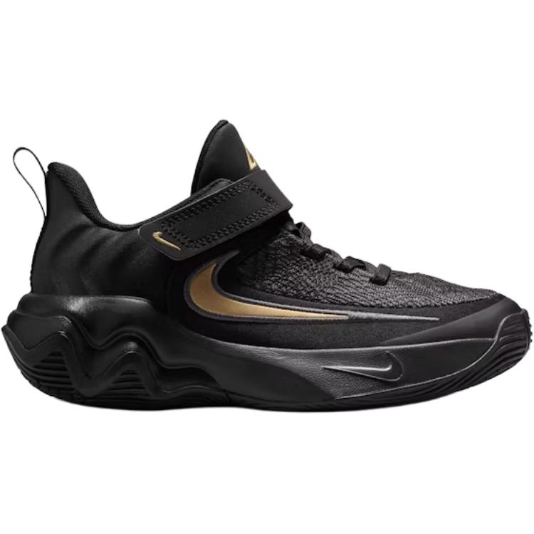 Nike Детские баскетбольные кроссовки Giannis Immortality 4 Low top Black — фото 3