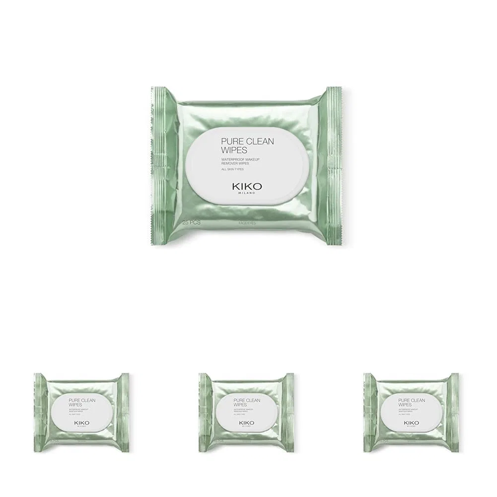 Салфетки для снятия макияжа Pure Clean Wipes от KIKO Milano, 4 шт. Kiko Milano