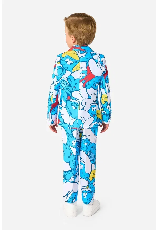 Костюм смурфика Opposuits, синий — фото 2