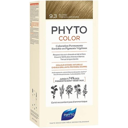 Native It color 9.3 Блондинка Золотистый Цвет Волос Phyto