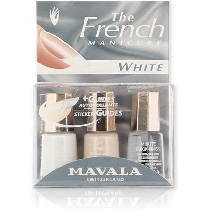 

Французский маникюр белый Mavala