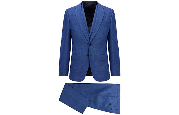 

HUGO BOSS Костюм деловой мужской Blue FW22
