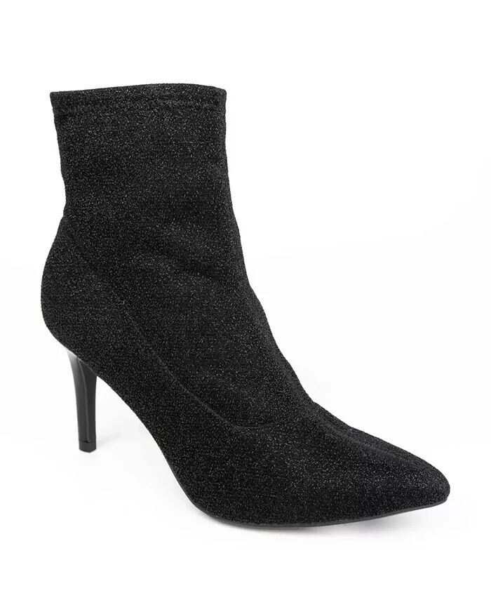

Женские ботильоны Macee Stiletto с блестками Jones New York, черный