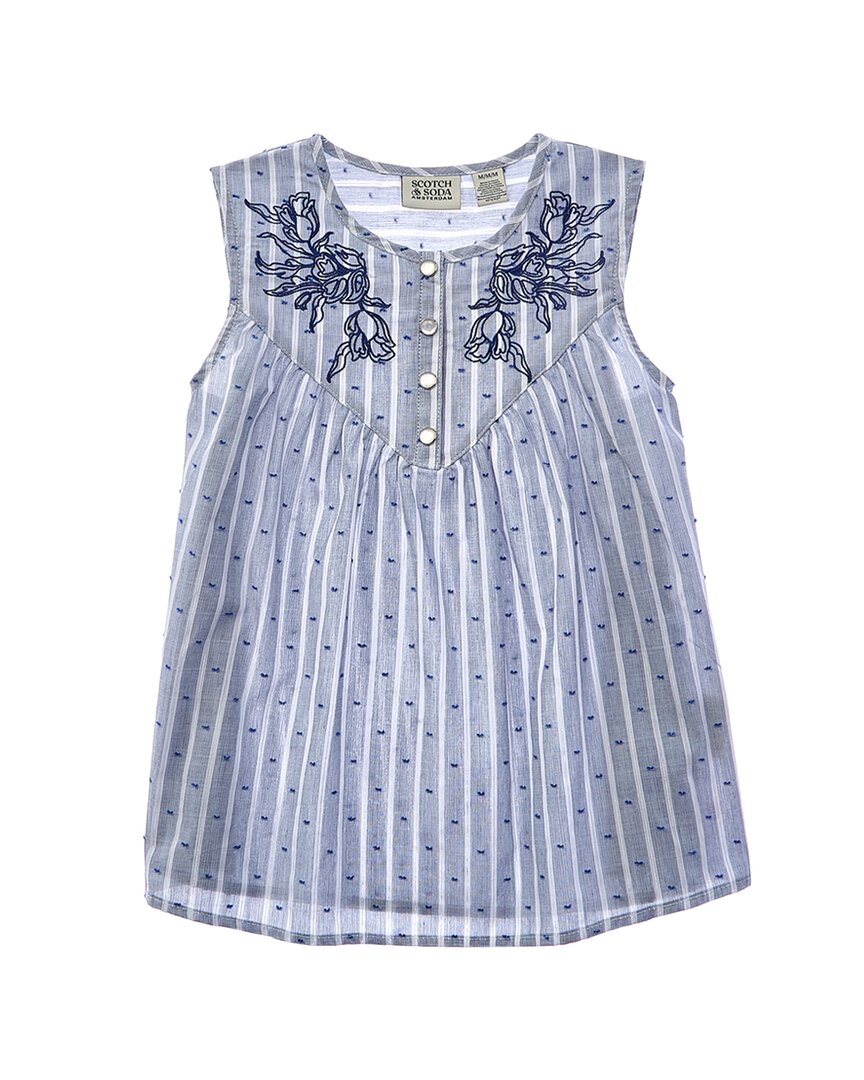 

Scotch & Soda топ без рукавов, синий