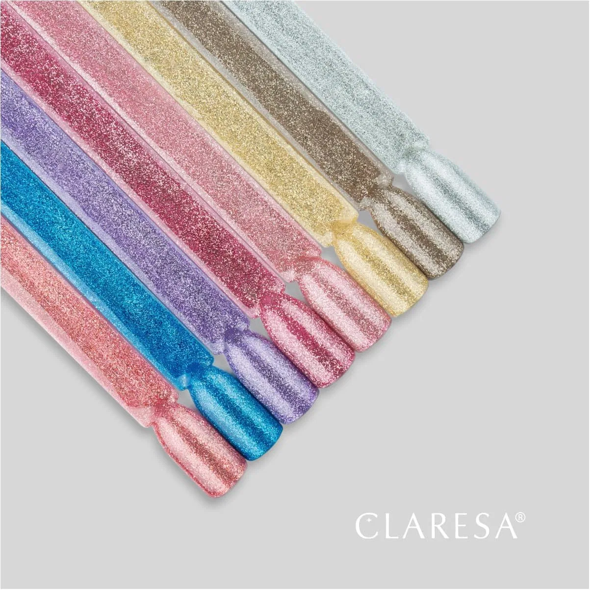 Гель-лак UV Claresa Full Glitter 4, 5 мл Claresa — фото 4