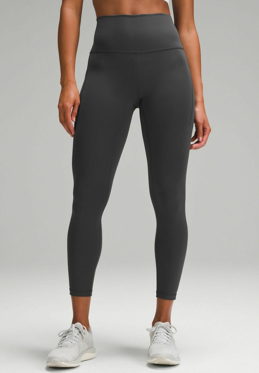 

Леггинсы Wunder Train High-Rise Pockets 64cm lululemon, серый