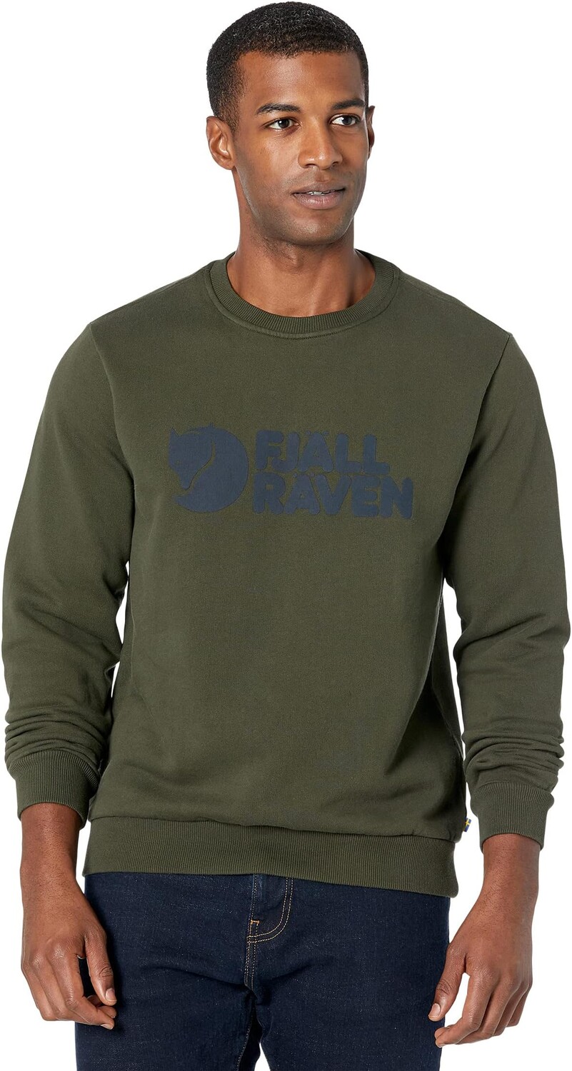 

Свитер с логотипом Fjallraven Fjällräven, цвет Deep Forest