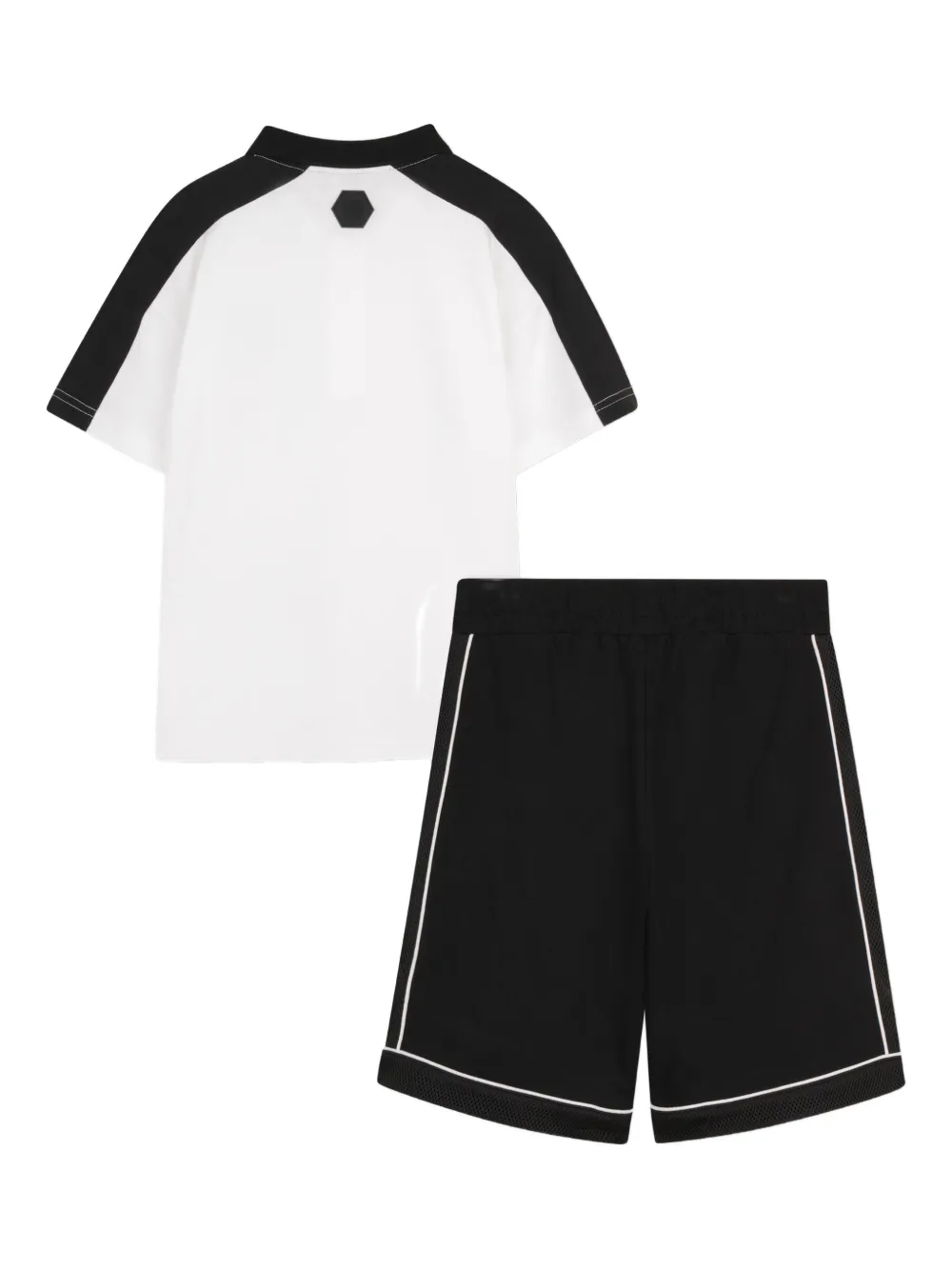 Комплект из шортов с логотипом Dkny Kids, белый — фото 2