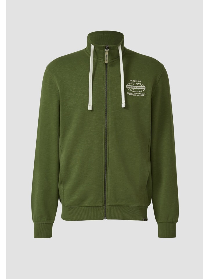 

s.Oliver Куртка-толстовка цвета 79D1_оливково-зеленый